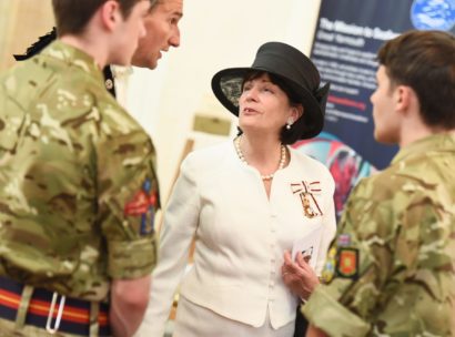 Lord Lieutenant with Cadets