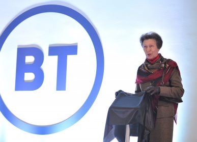 Princess Anne at BT