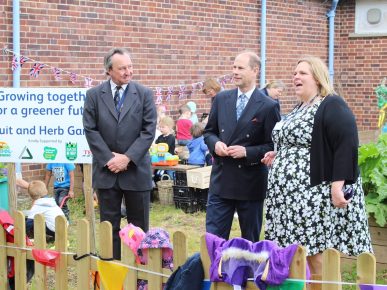 Prince Edward at Haverhill School