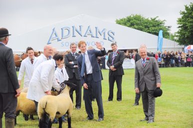 Prince Harry at the Suffolk Show